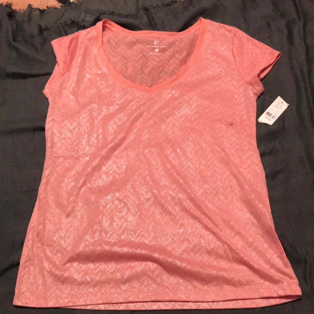 NWT Shimmering Tee
